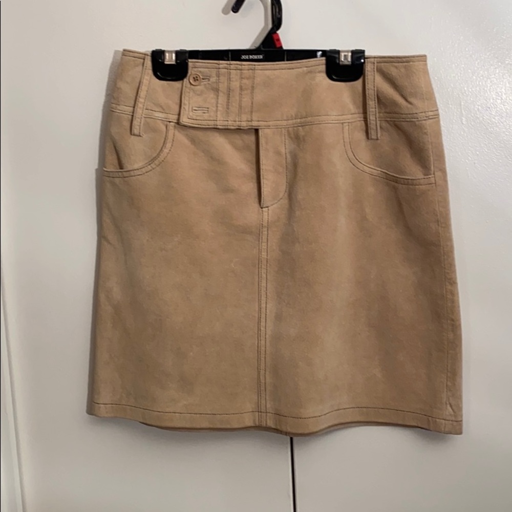 Suede mini Skirt